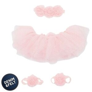 Little Me Baby Girl Pink Tutu, Headband & Anklets Set | NEW/NWT!!🩷🩷